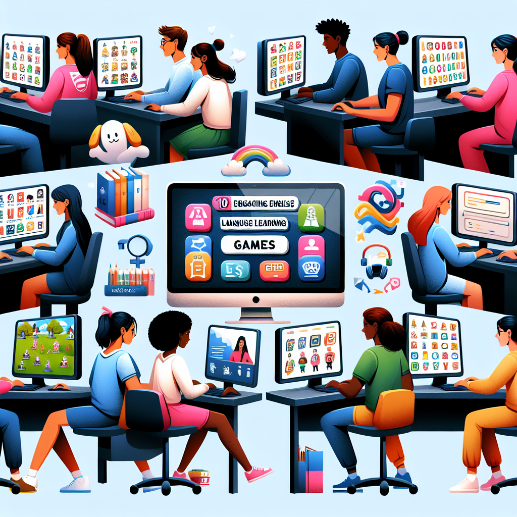 Top 10 Engaging Online English Games to Boost Language Skills